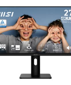 MSI PRO MP273UP E6 computer monitor 68,6 cm (27") 3840 x 2160 Pixels 4K Ultra HD Zwart