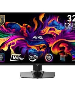 MSI MAG 322UP QD-OLED E16 computer monitor 80 cm (31.5") 3840 x 2160 Pixels 4K Ultra HD Zwart