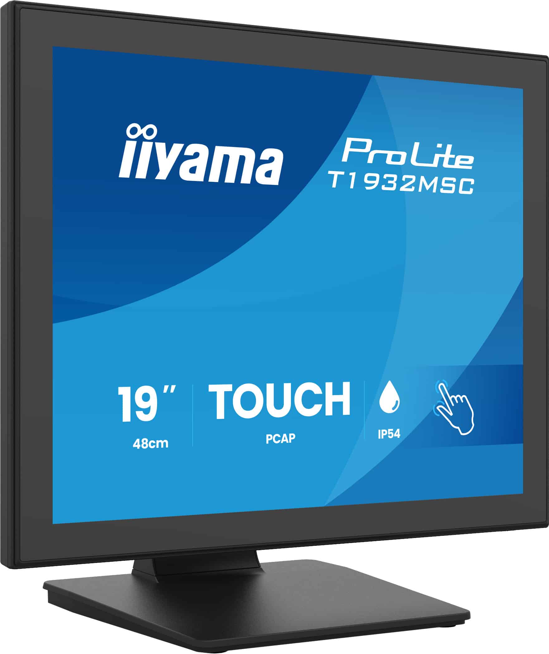 iiyama ProLite T1932MSC-B2S computer monitor 48,3 cm (19") 1280 x 1024 Pixels SXGA LED Touchscreen Zwart - Afbeelding 3