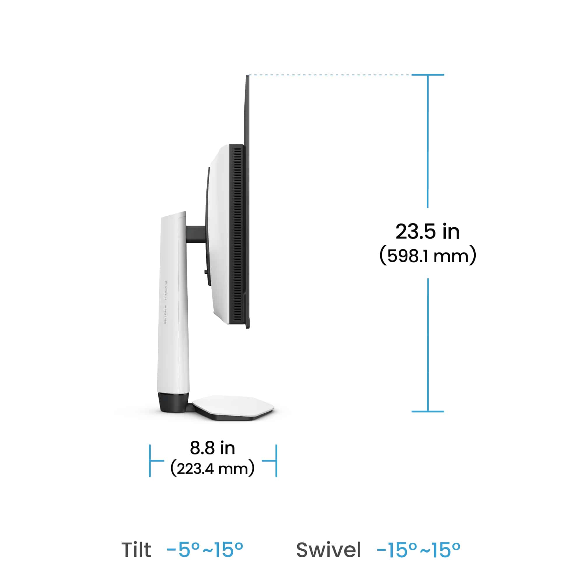 BenQ EX321UZ computer monitor 80 cm (31.5") 3840 x 2160 Pixels 4K Ultra HD OLED Wit - Afbeelding 8