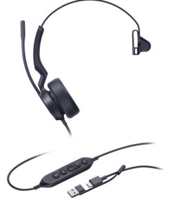 Yealink UH44 Mono USB-C/A Headset
