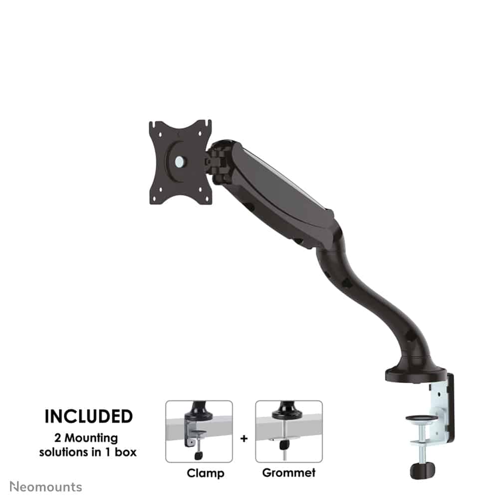 Neomounts NM-D500BLACK Monitorarm 10-30" - gasveer - Afbeelding 3