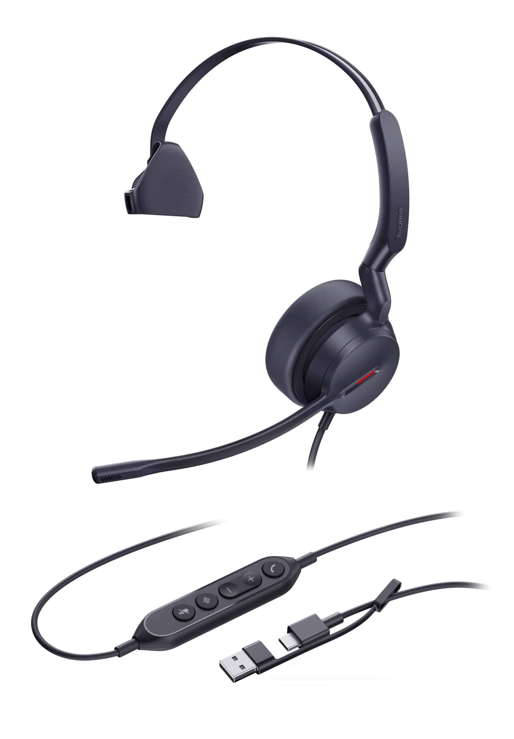 Yealink UH44 Mono USB-C/A Headset - Afbeelding 3