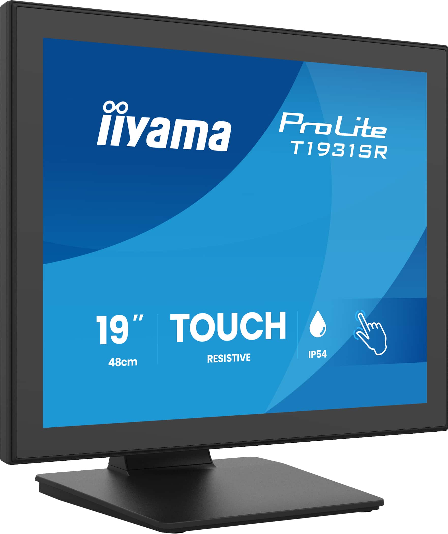 iiyama ProLite T1931SR-B2S computer monitor 48,3 cm (19") 1280 x 1024 Pixels SXGA LCD Touchscreen Tafel Zwart - Afbeelding 3