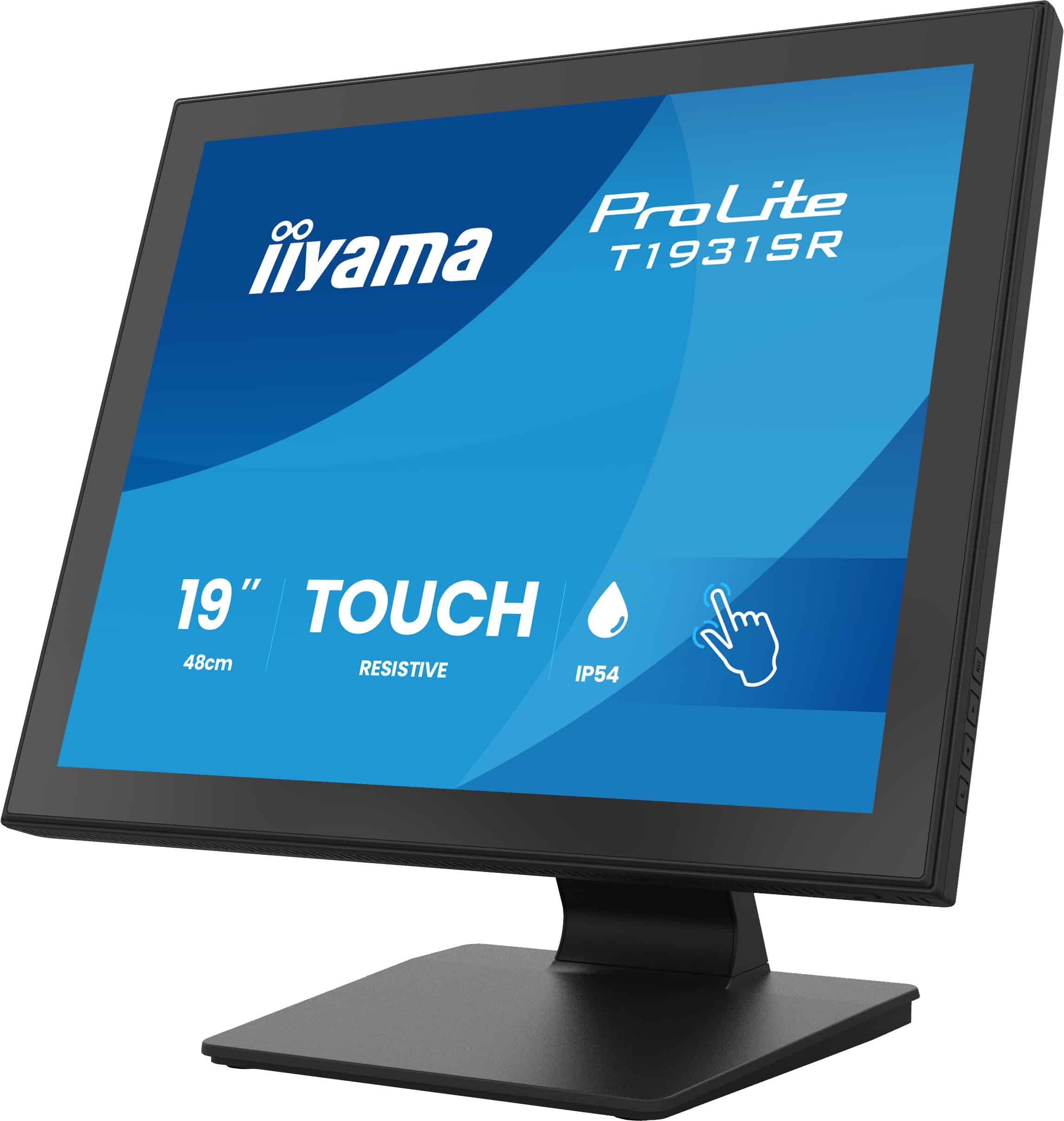 iiyama ProLite T1931SR-B2S computer monitor 48,3 cm (19") 1280 x 1024 Pixels SXGA LCD Touchscreen Tafel Zwart - Afbeelding 5