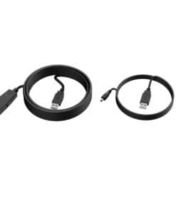 Yealink USB2-EXT-10M USB-kabel USB 2.0 USB A Zwart