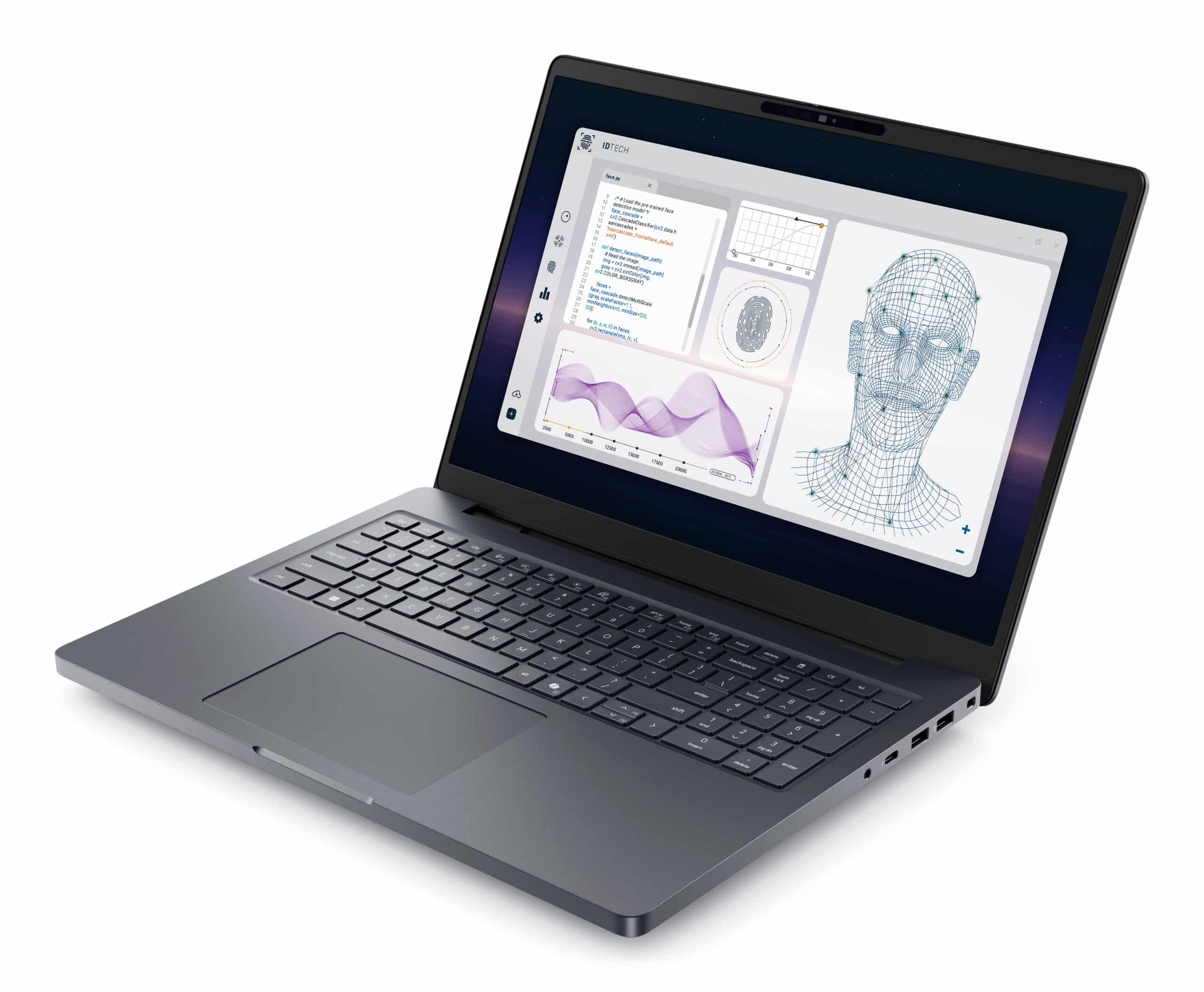 DELL Pro Max 16 Plus MB16250 Intel Core Ultra 7 265HX Mobiel werkstation 40,6 cm (16") Full HD+ 32 GB DDR5-SDRAM 1 TB SSD NVIDIA RTX PRO 2000 Blackwell Wi-Fi 7 (802.11be) Windows 11 Pro US International Zwart - Afbeelding 2