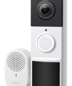 TP-Link Tapo Video Doorbell Camera Zwart, Wit