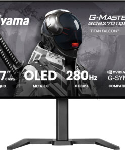 iiyama G-MASTER GOB2701QSC-B1 computer monitor 68,6 cm (27") 2560 x 1440 Pixels 2K Ultra HD OLED Zwart