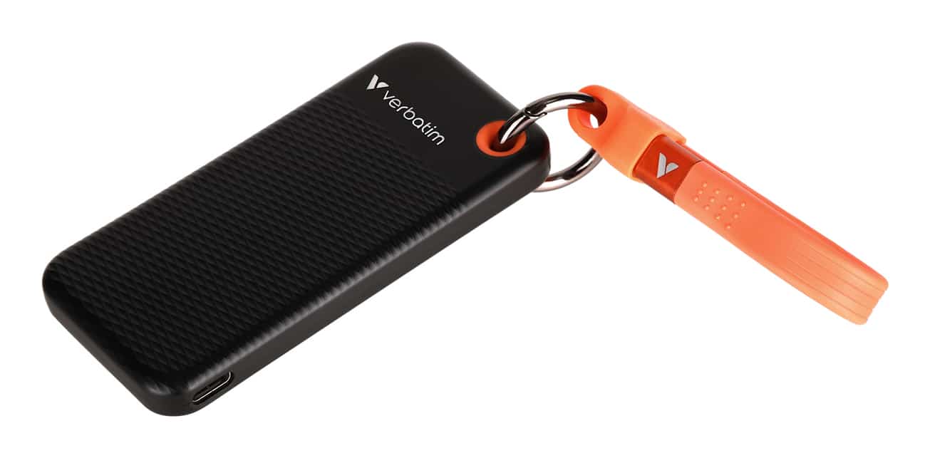 Verbatim Pocket SSD 512 GB USB Type-C 3.2 Gen 2 (3.1 Gen 2) Zwart, Oranje - Afbeelding 2