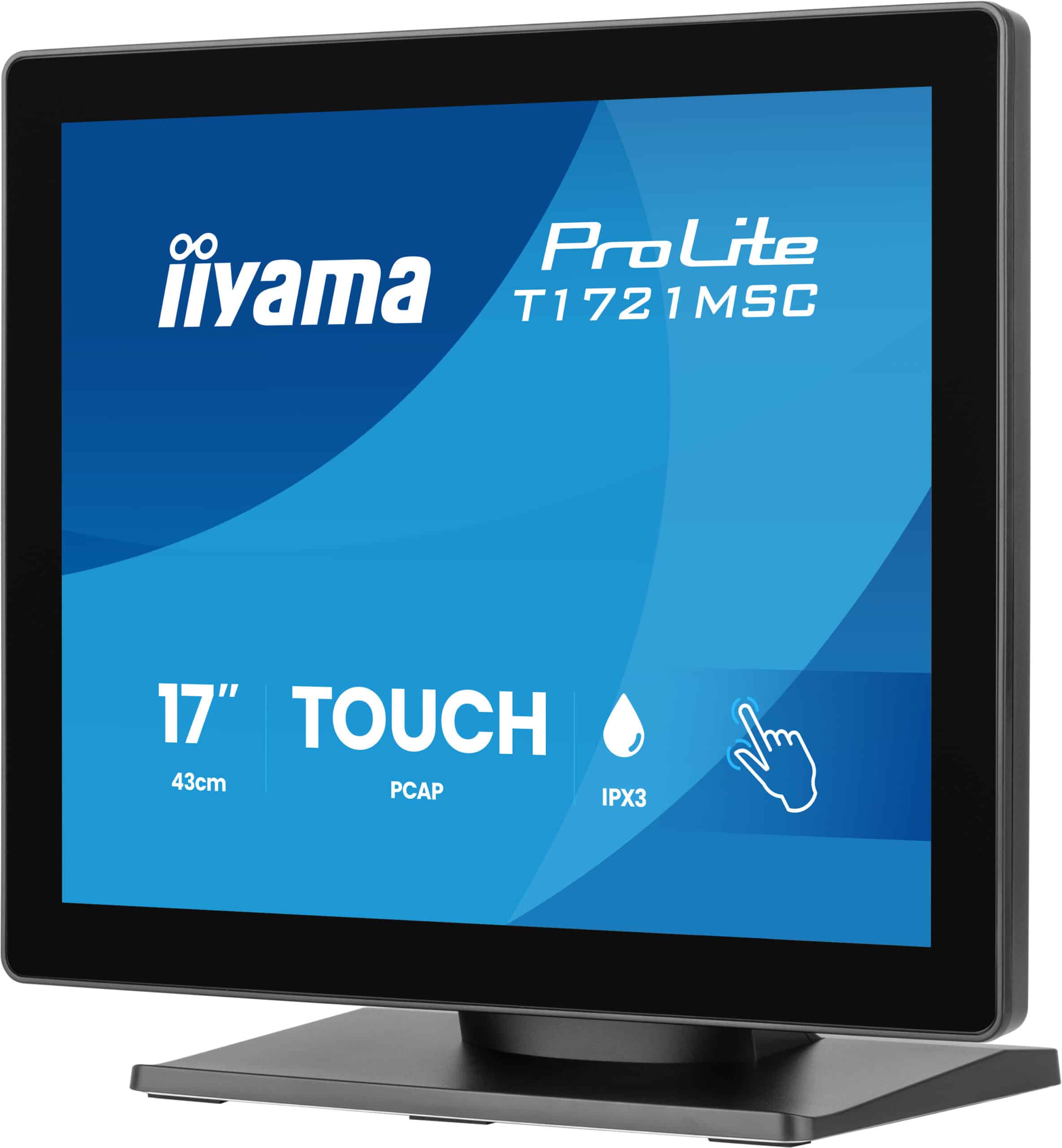 iiyama ProLite T1721MSC-B3 computer monitor 43,2 cm (17") 1280 x 1024 Pixels SXGA Touchscreen Tafelblad Zwart - Afbeelding 5