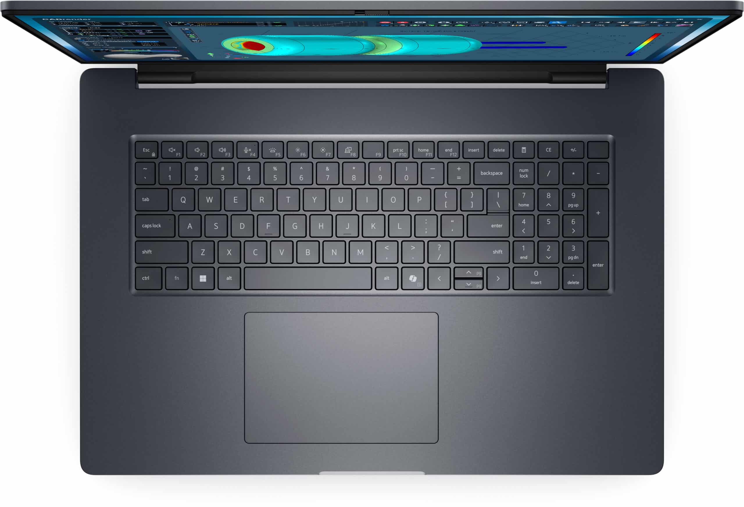 DELL Pro Max 18 Plus MB18250 Intel Core Ultra 9 285HX Mobiel werkstation 45,7 cm (18") Quad HD+ 64 GB DDR5-SDRAM 1 TB SSD NVIDIA RTX PRO 3000 Blackwell Wi-Fi 7 (802.11be) Windows 11 Pro US International Zwart - Afbeelding 3