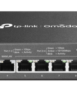 TP-Link Omada ER7212PC bedrade router Gigabit Ethernet Zwart