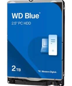 Western Digital WD20EARZ WD Blue HDD, 2TB, 3.5", SATA 6GB/s, 7200rpm, 256MB, 215MB/s, R/W 5.6W