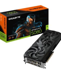 Gigabyte GV-N5080WF3OCV2-16GD GeForce RTX 5080 WINDFORCE OC SFF 16G, 16GB, GDDR7, 256bit, PCIe5.0