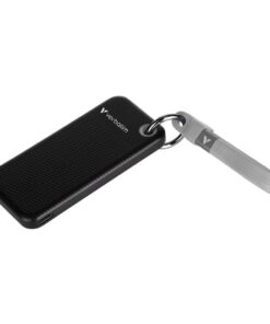 Verbatim 32432 Pocket SSD, 128GB, USB 3.2 Gen 2 Type-C, 10 Gbps, 1000 MB/s, Black/Grey - Afbeelding 2