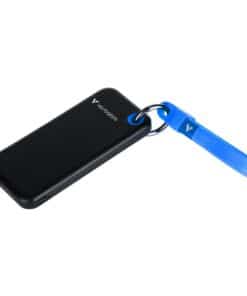 Verbatim 32433 Pocket SSD, 128GB, USB 3.2 Gen 2 Type-C, 10 Gbps, 1000 MB/s, Black/Blue - Afbeelding 2