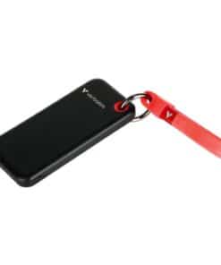 Verbatim 32434 Pocket SSD, 128GB, Black/Red, USB 3.2 Gen 2 Type-C, 10 Gbps, 1000 MB/s - Afbeelding 2