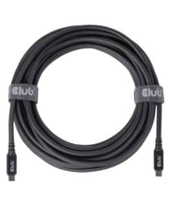 CLUB3D USB-C-kabel 8K 60 Hz 100 W 20 Gbps USB4 9 m/29,53 ft - Afbeelding 6