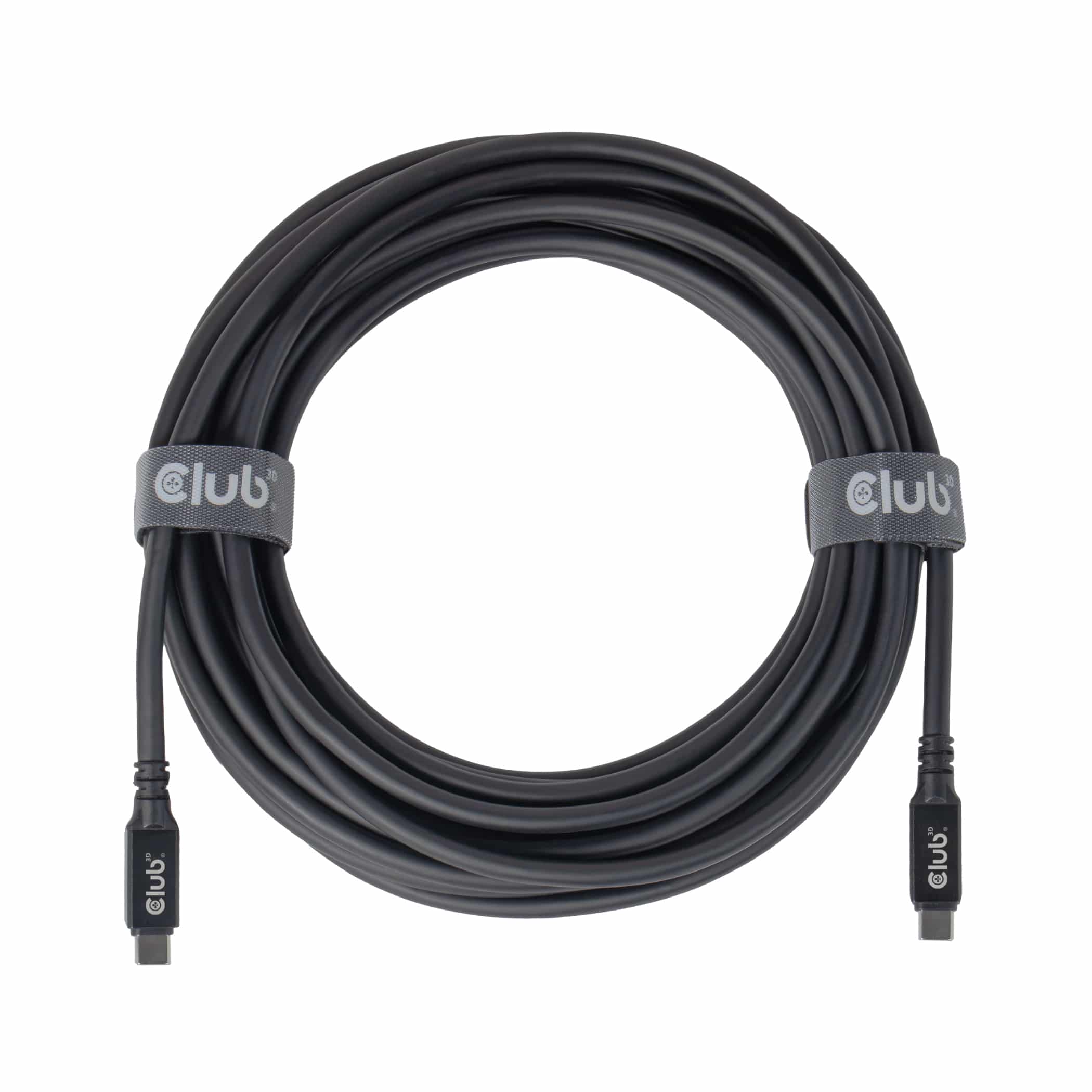CLUB3D USB-C-kabel 8K 60 Hz 100 W 20 Gbps USB4 9 m/29,53 ft - Afbeelding 6