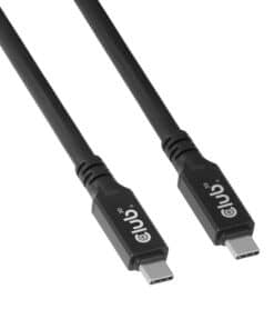CLUB3D USB-C-kabel 8K 60 Hz 100 W 20 Gbps USB4 9 m/29,53 ft - Afbeelding 7
