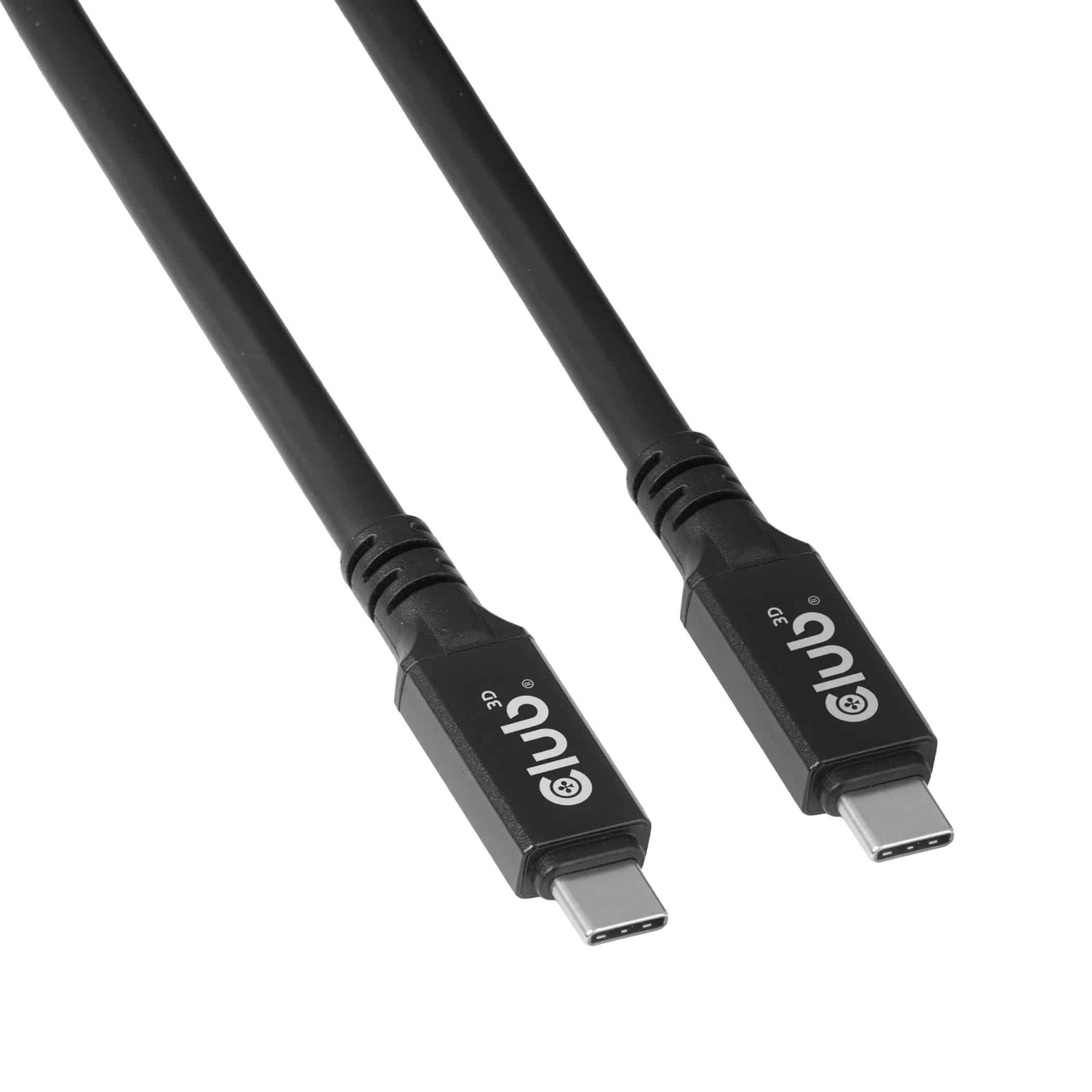 CLUB3D USB-C-kabel 8K 60 Hz 100 W 20 Gbps USB4 9 m/29,53 ft - Afbeelding 7