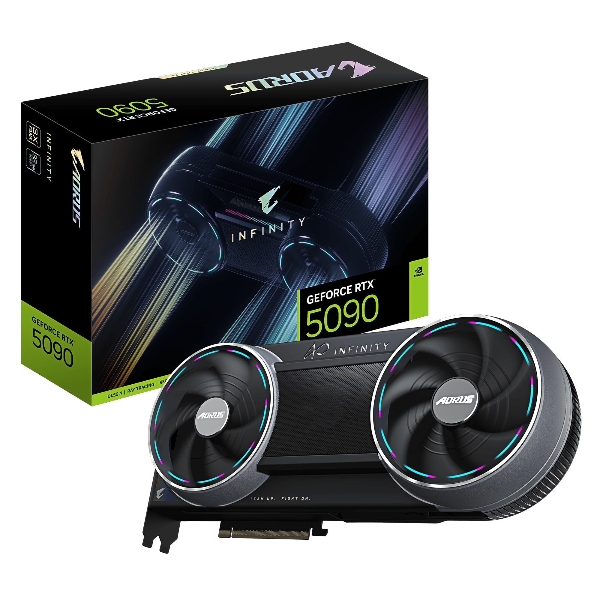 GIGABYTE AORUS GeForce RTX 5090 INFINITY 32G NVIDIA 32 GB GDDR7