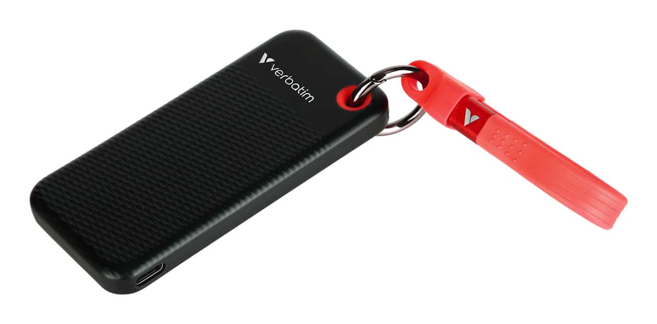 Verbatim Pocket SSD 512 GB USB Type-C 3.2 Gen 2 (3.1 Gen 2) Zwart, Rood - Afbeelding 2
