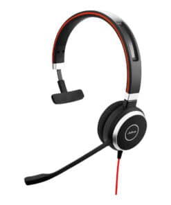 Jabra Evolve 40 Headset Bedraad Hoofdband Kantoor/callcenter Zwart