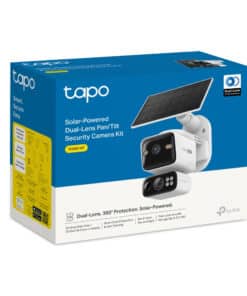 TP-Link Tapo Solar-Pow Dual-Lens Pan/Tilt Sec Cam Kit smart home veiligheidsuitrusting Router - Afbeelding 4