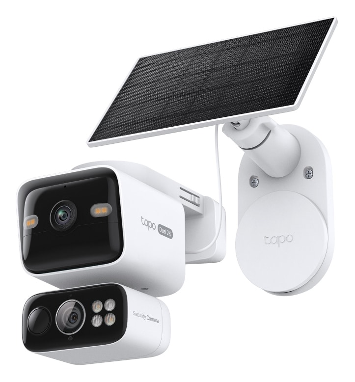 TP-Link Tapo Solar-Pow Dual-Lens Pan/Tilt Sec Cam Kit smart home veiligheidsuitrusting Router - Afbeelding 2