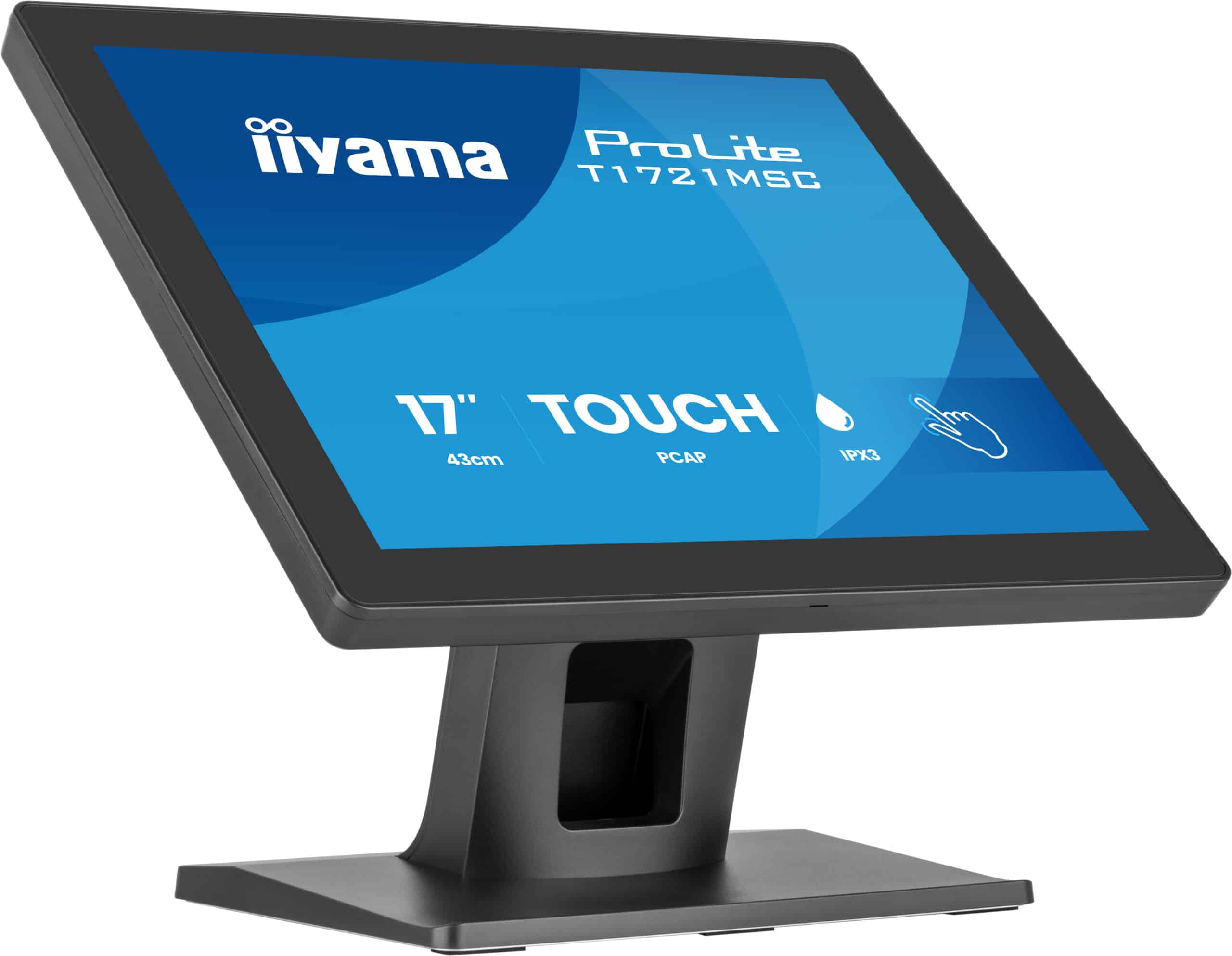 iiyama ProLite T1721MSC-B3 computer monitor 43,2 cm (17") 1280 x 1024 Pixels SXGA Touchscreen Tafelblad Zwart - Afbeelding 2