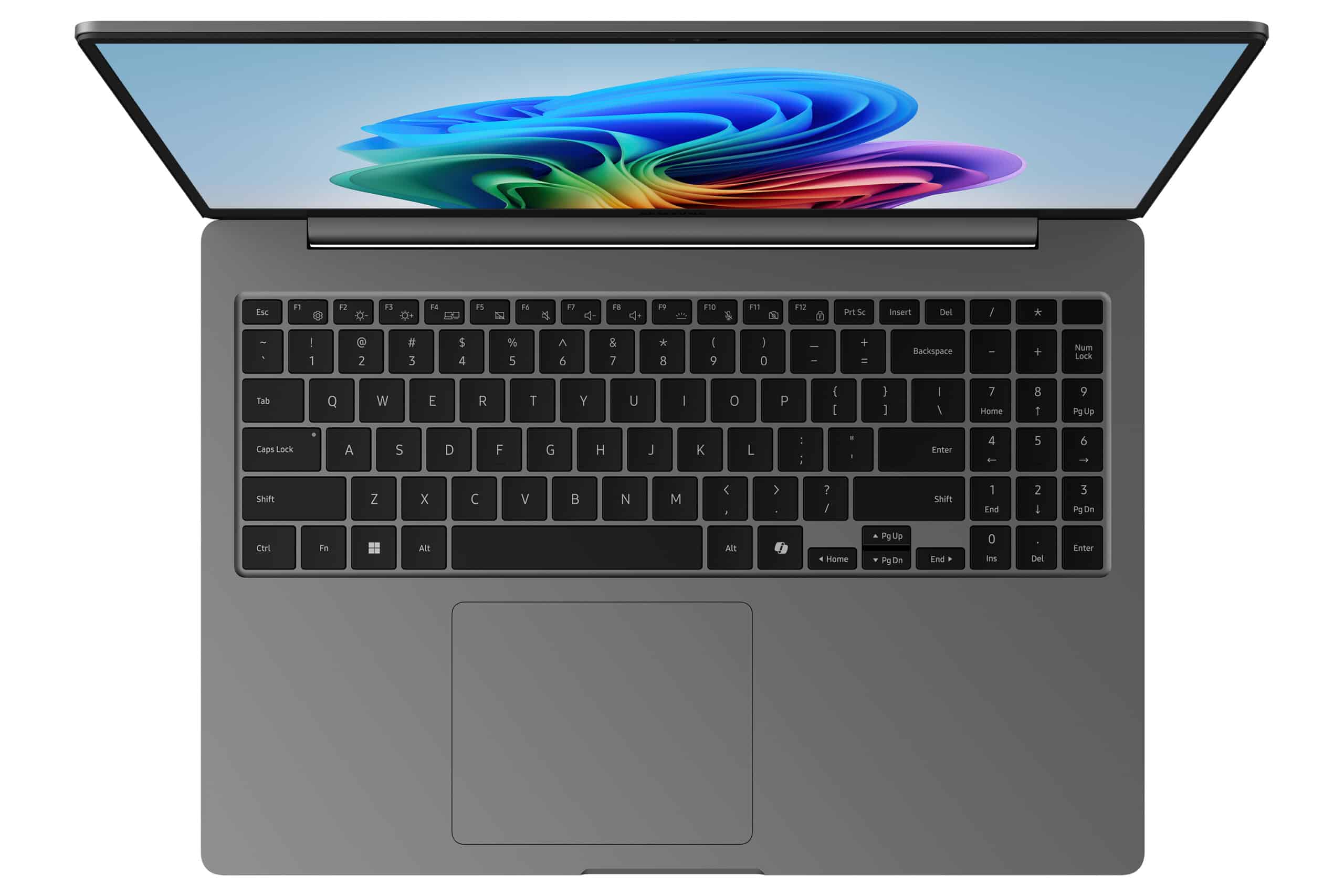 Samsung Galaxy Book6 16" W11Pro U5 16GB 512GB EE Gray Copilot+ PC Intel Core Ultra 5 325 Laptop 40,6 cm (16") WUXGA+ LPDDR5x-SDRAM SSD Wi-Fi 6E (802.11ax) Windows 11 Pro Grijs AZERTY Belgisch - Afbeelding 2