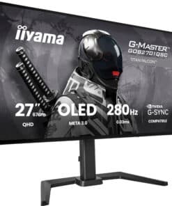 iiyama G-MASTER GOB2701QSC-B1 computer monitor 68,6 cm (27") 2560 x 1440 Pixels 2K Ultra HD OLED Zwart - Afbeelding 4