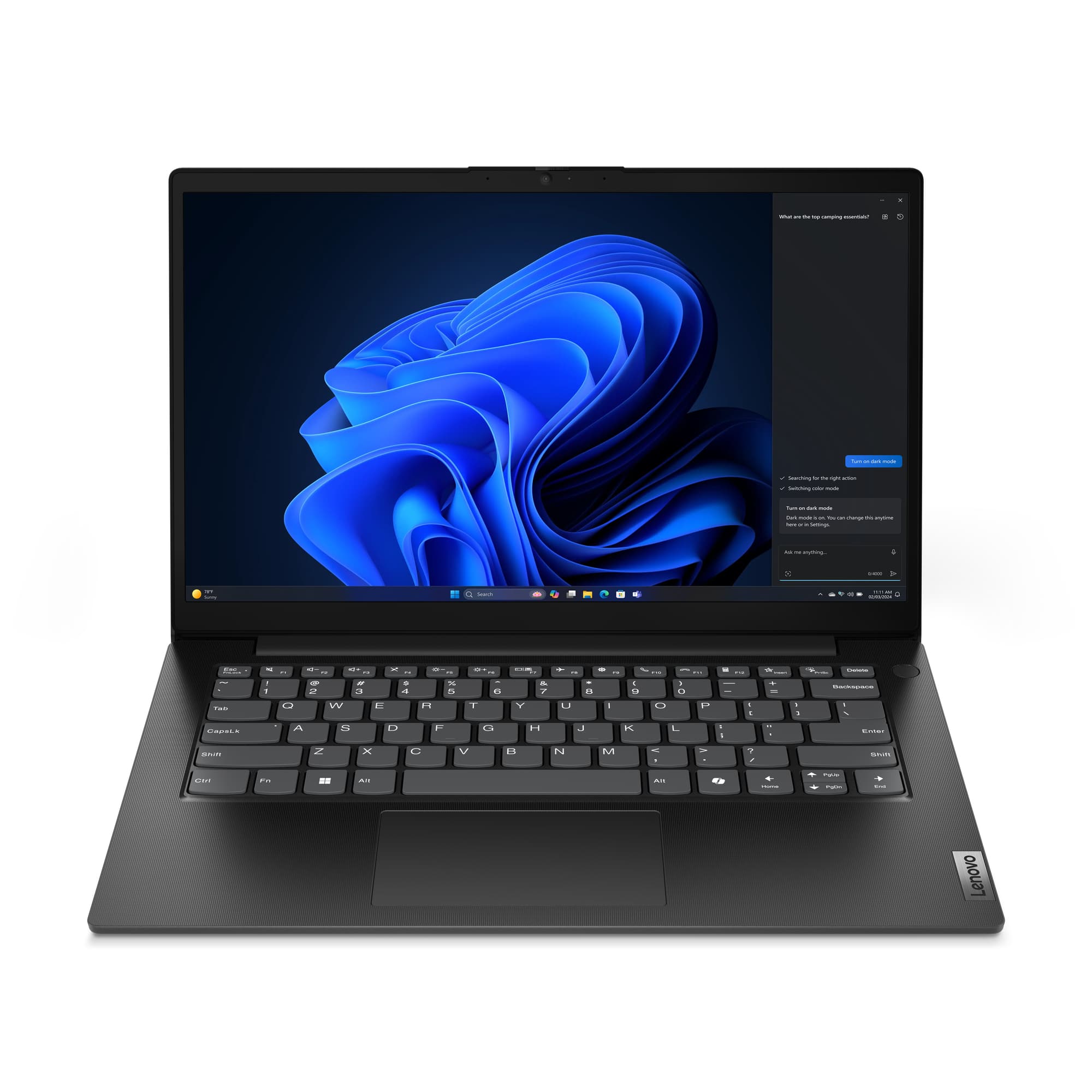 Lenovo V14 G5 IRL Intel Core 5 220U Laptop 35,6 cm (14") Full HD 16 GB DDR5-SDRAM 512 GB SSD Wi-Fi 6 (802.11ax) Windows 11 Pro Zwart Engels