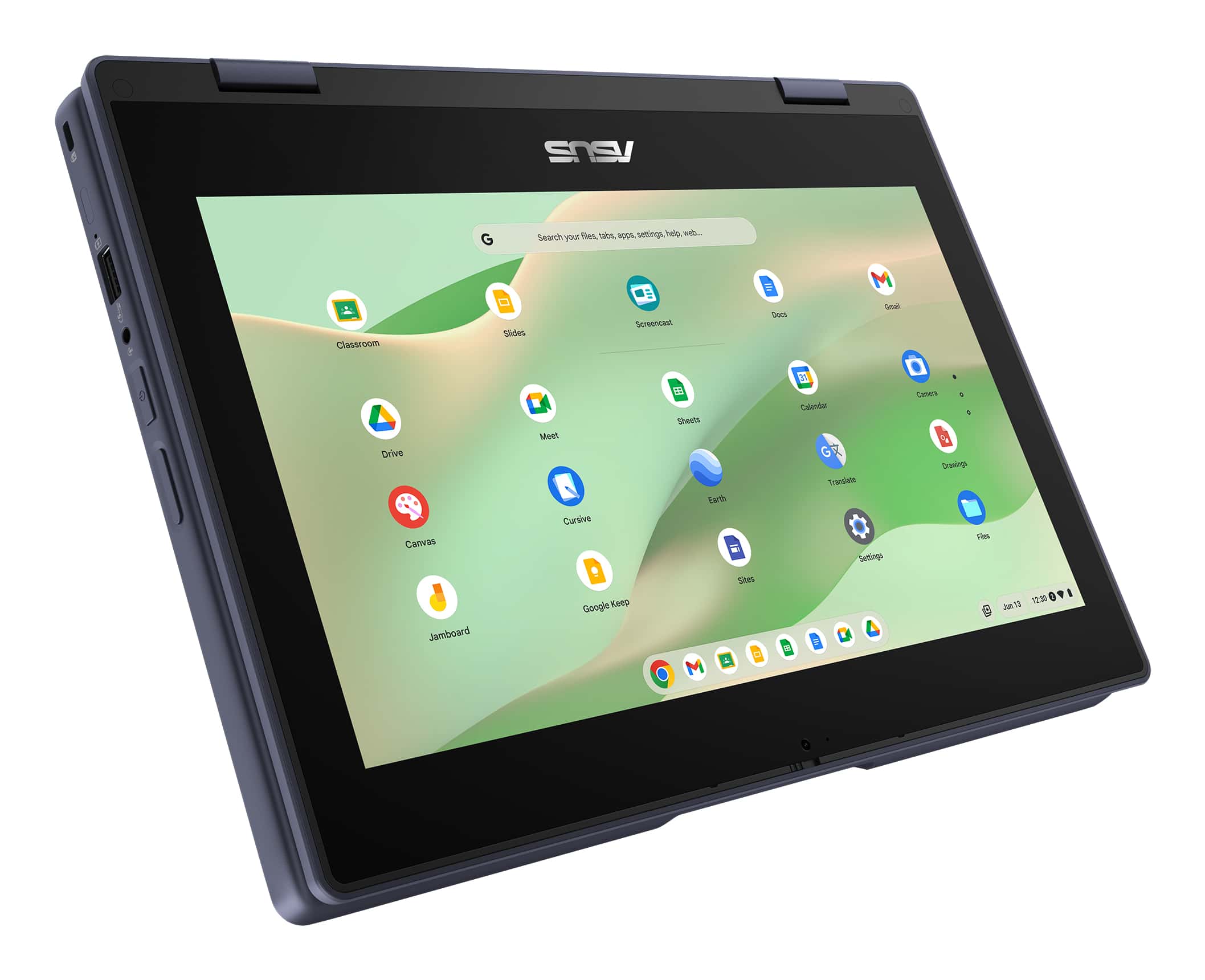 ASUS Chromebook CZ11 Flip CZ1104FM4A-NS0199 MediaTek Kompanio 540 29,5 cm (11.6") Touchscreen HD 4 GB LPDDR4x-SDRAM 64 GB eMMC Wi-Fi 7 (802.11be) ChromeOS Grijs AZERTY Belgisch - Afbeelding 7