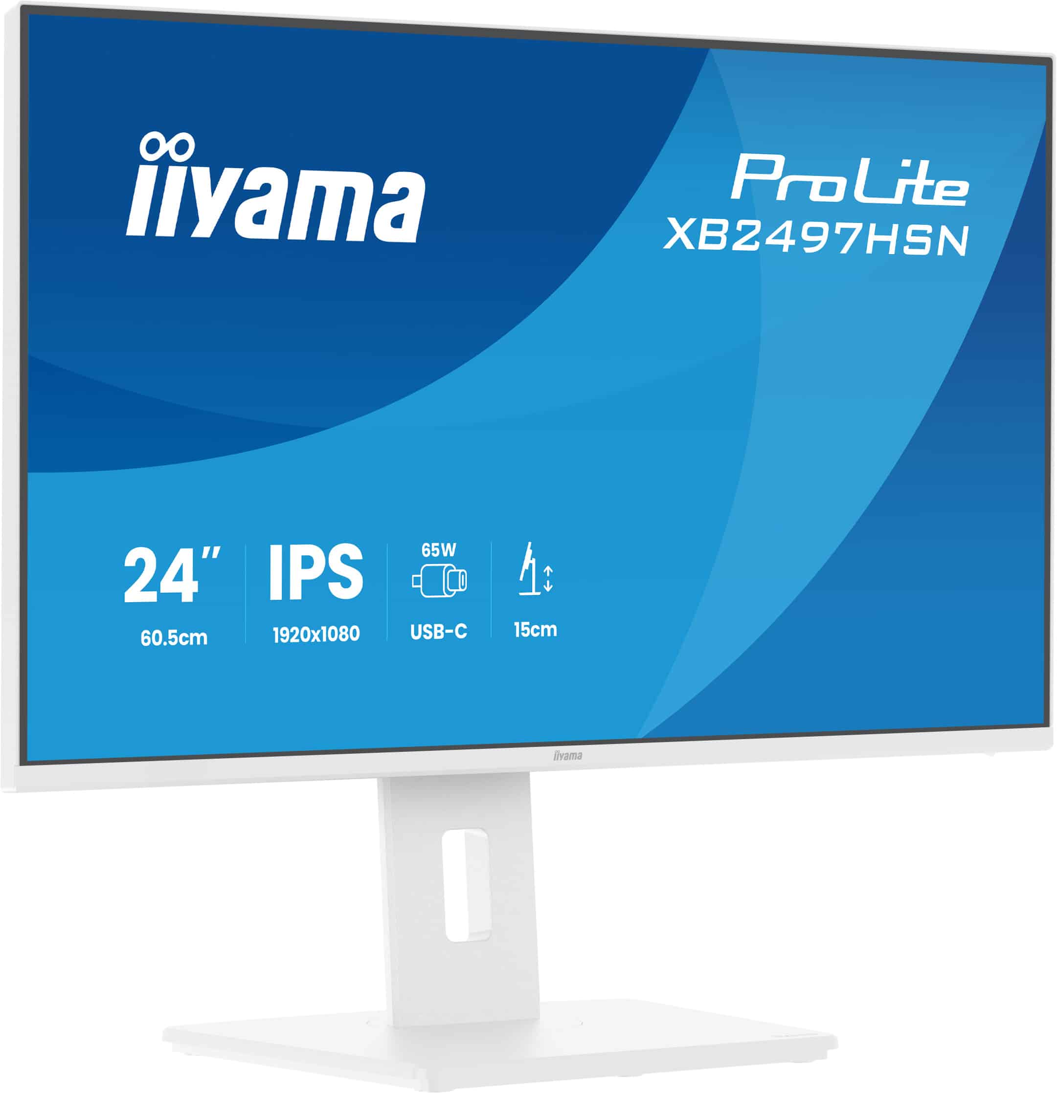 iiyama ProLite XB2497HSN-W1 computer monitor 60,5 cm (23.8") 1920 x 1080 Pixels Full HD LED Wit - Afbeelding 4