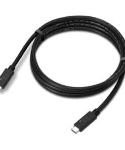 Lenovo 4X91U92143 USB-kabel USB4 Gen 2x2 1,5 m USB C 20 Gbit/s Zwart