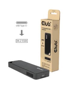 CLUB3D M.2 SSD-behuizing met koelventilator, NVMe, USB4