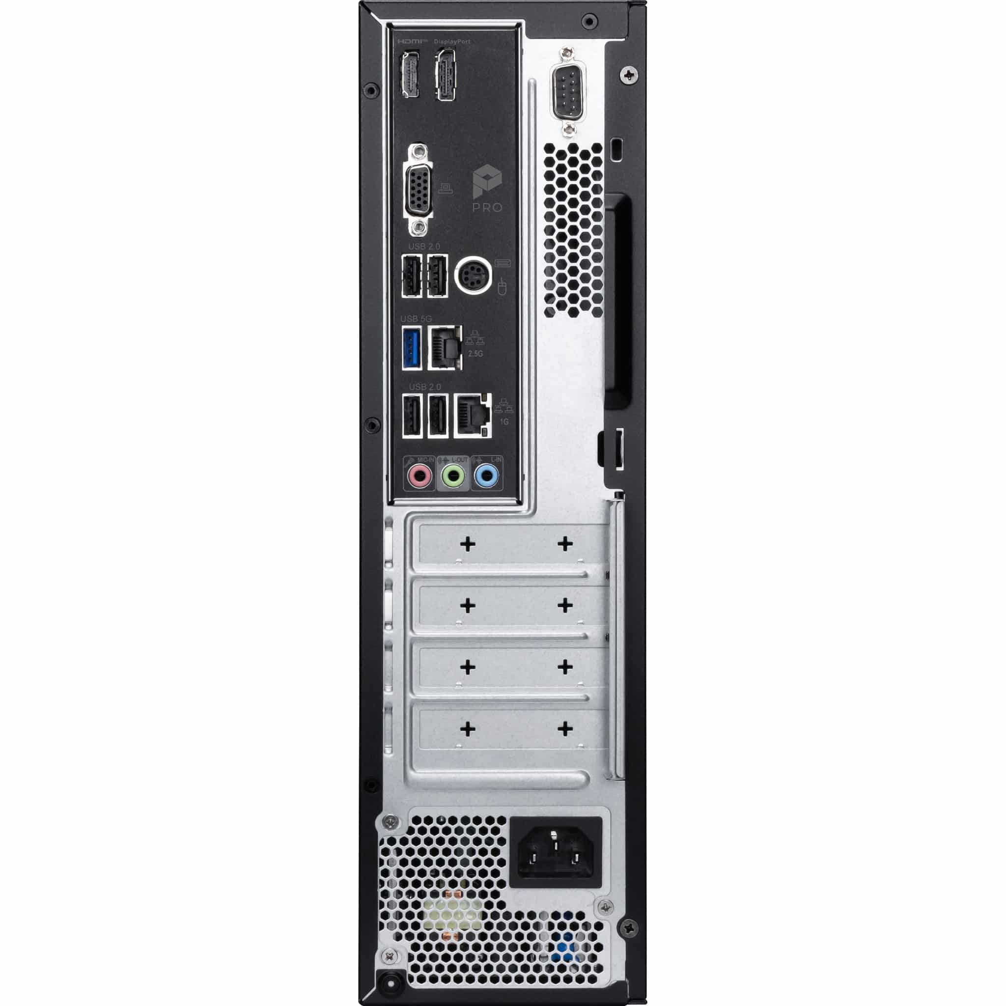MSI Pro DP80 A14G-218EU Intel Core i3-14100 8 GB DDR5-SDRAM 512 GB SSD Windows 11 Home Desktop PC Zwart - Afbeelding 3