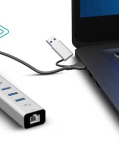 i-tec USB-C/USB-A Metal HUB 6 port (3x USB-C, 3x USB-A), LAN, Power Delivery 85W - Afbeelding 6