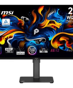 MSI PRO MAX 271QPX14G computer monitor 67,3 cm (26.5") 2560 x 1440 Pixels Quad HD QD-OLED Zwart