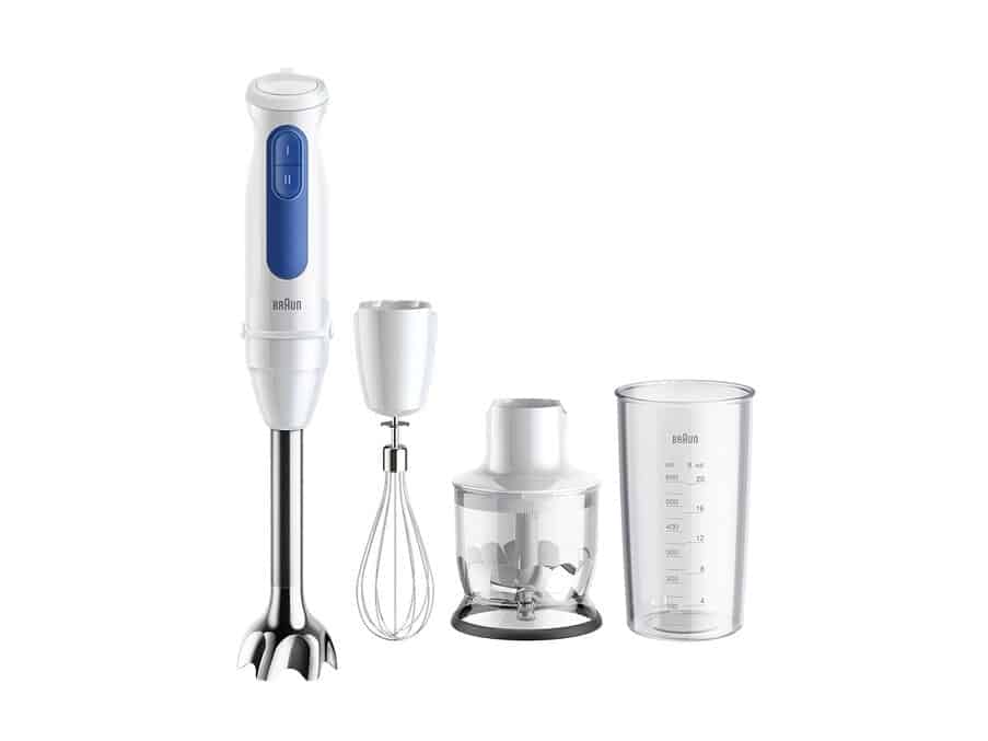 Braun MultiQuick 3 MQ30202M Staafmixer 900 W Wit Blender