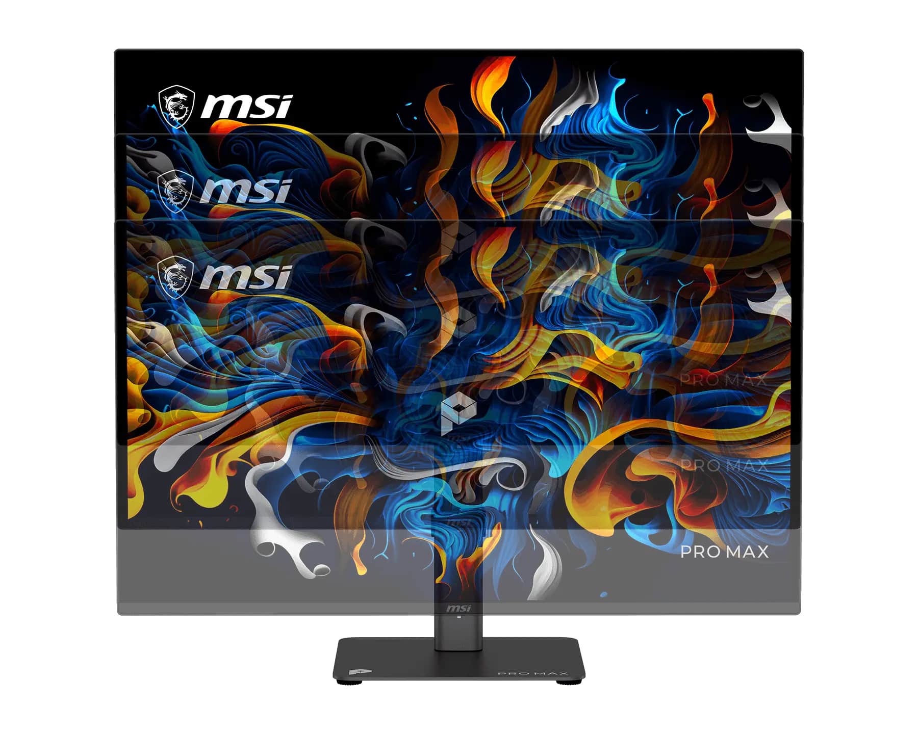 MSI PRO MAX 271QPX14G computer monitor 67,3 cm (26.5") 2560 x 1440 Pixels Quad HD QD-OLED Zwart - Afbeelding 3