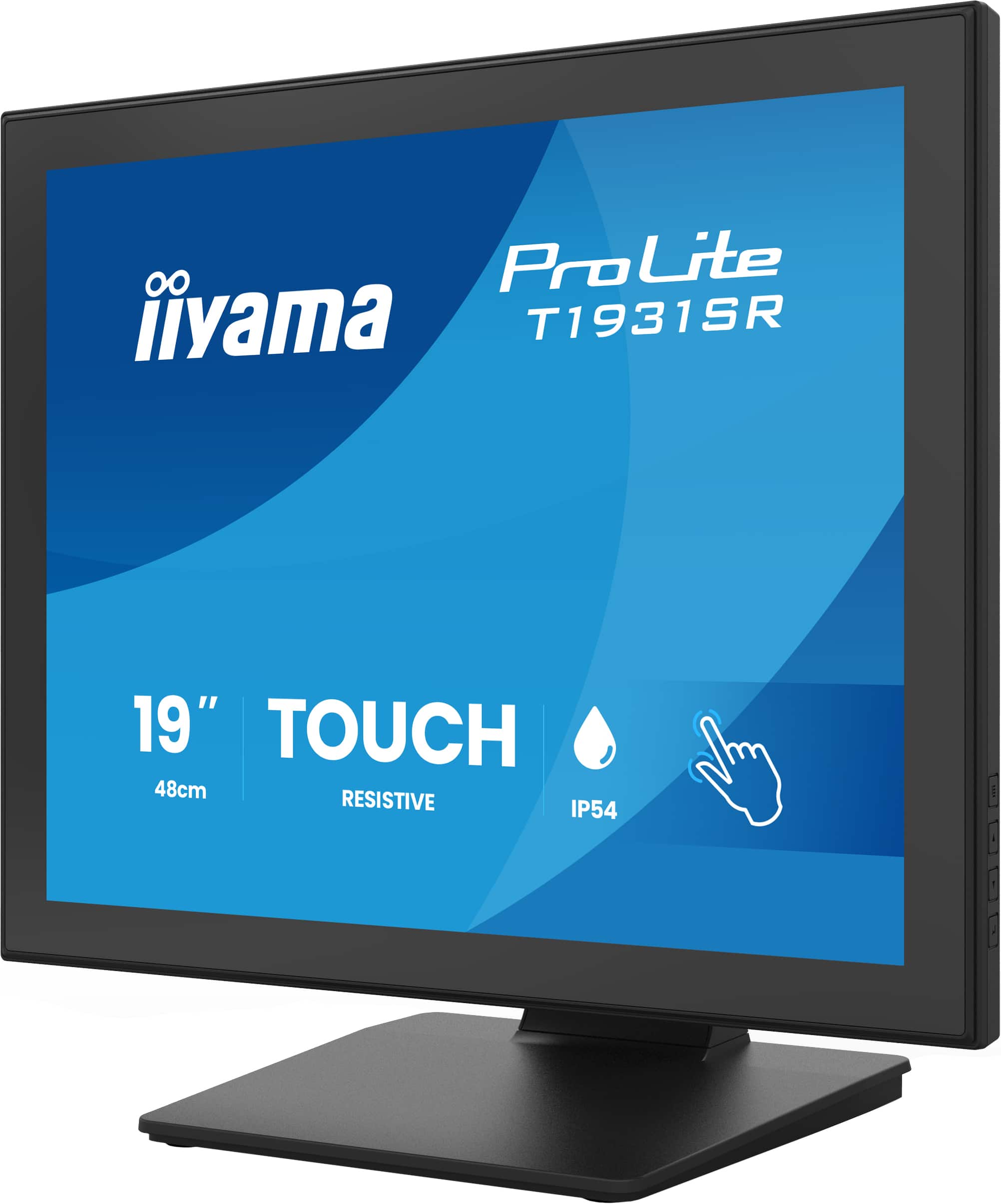 iiyama ProLite T1931SR-B2S computer monitor 48,3 cm (19") 1280 x 1024 Pixels SXGA LCD Touchscreen Tafel Zwart - Afbeelding 4