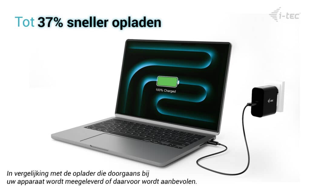i-tec 100W USB-C GaN Charger