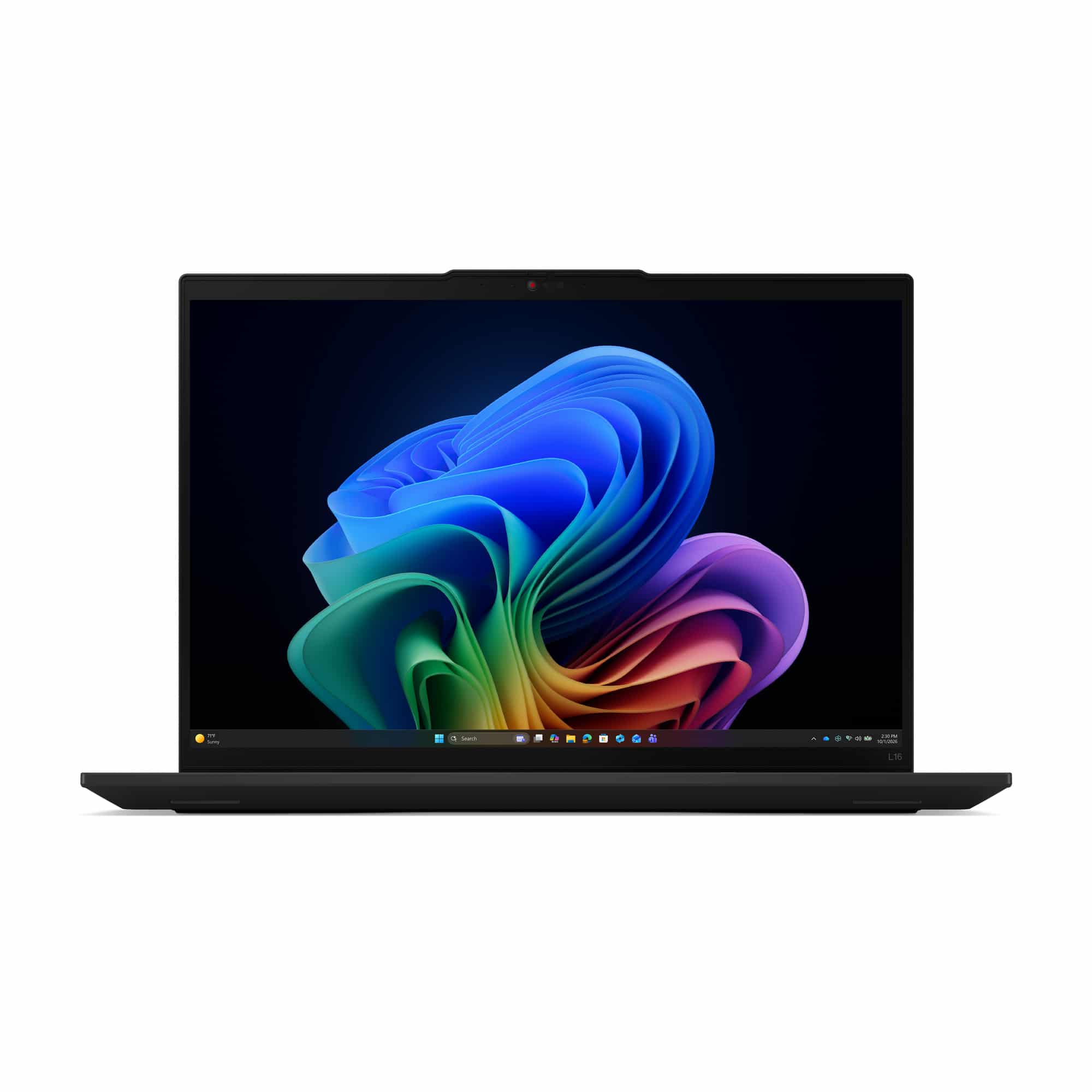 Lenovo ThinkPad L16 Gen 3 (AMD) Copilot+ PC AMD Ryzen AI 5 430 Laptop 40,6 cm (16") WUXGA 16 GB DDR5-SDRAM 512 GB SSD Wi-Fi 7 (802.11be) Windows 11 Pro Zwart Belgisch - Afbeelding 2