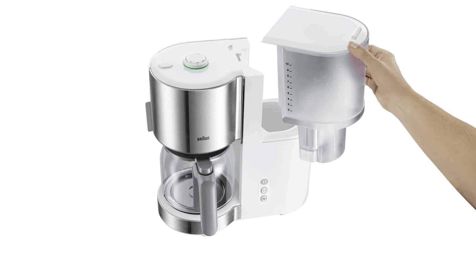 Braun KF 5120 WH koffiezetapparaat Volledig automatisch Filterkoffiezetapparaat 1,2 l - Afbeelding 3