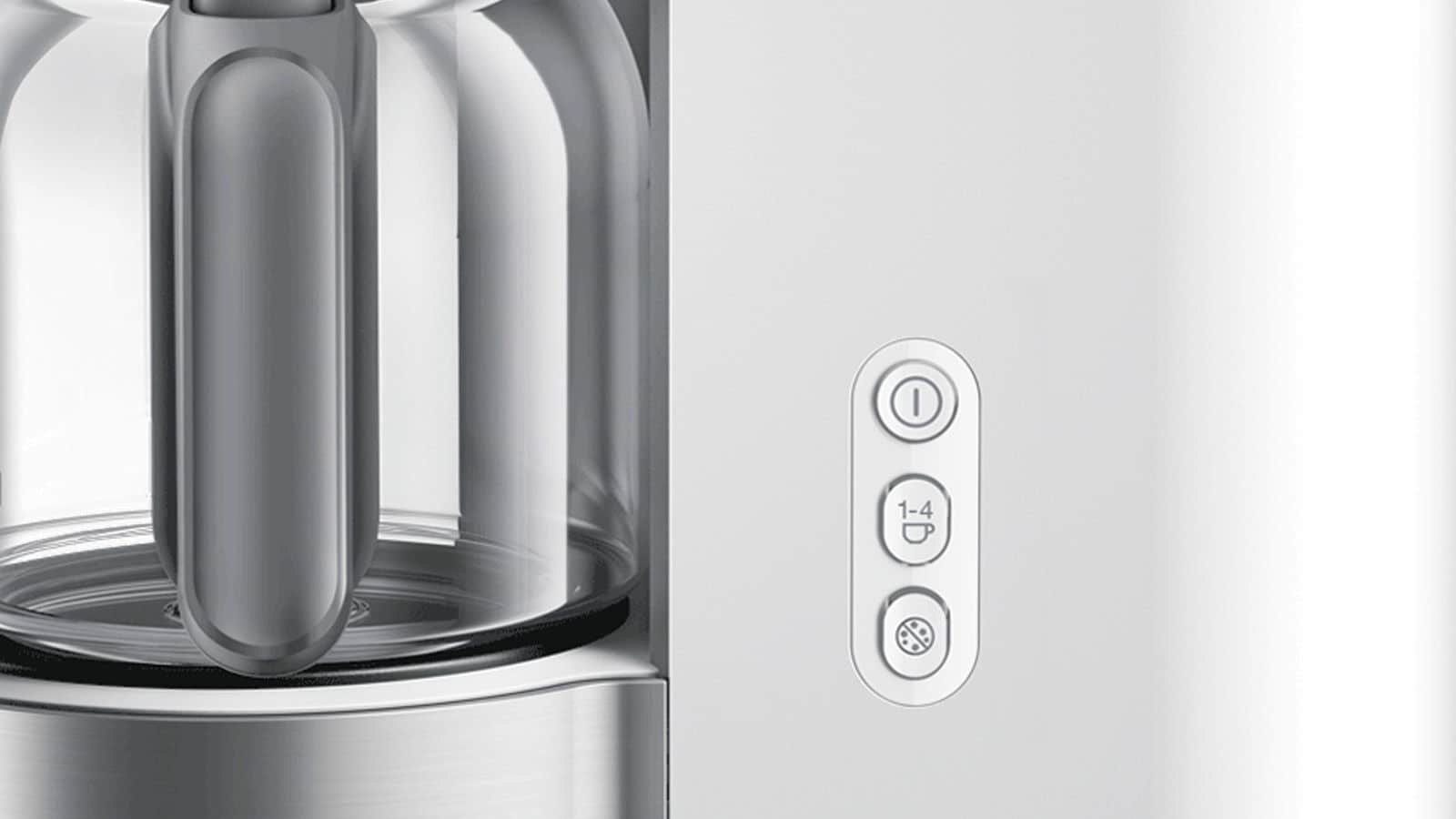 Braun KF 5120 WH koffiezetapparaat Volledig automatisch Filterkoffiezetapparaat 1,2 l - Afbeelding 2