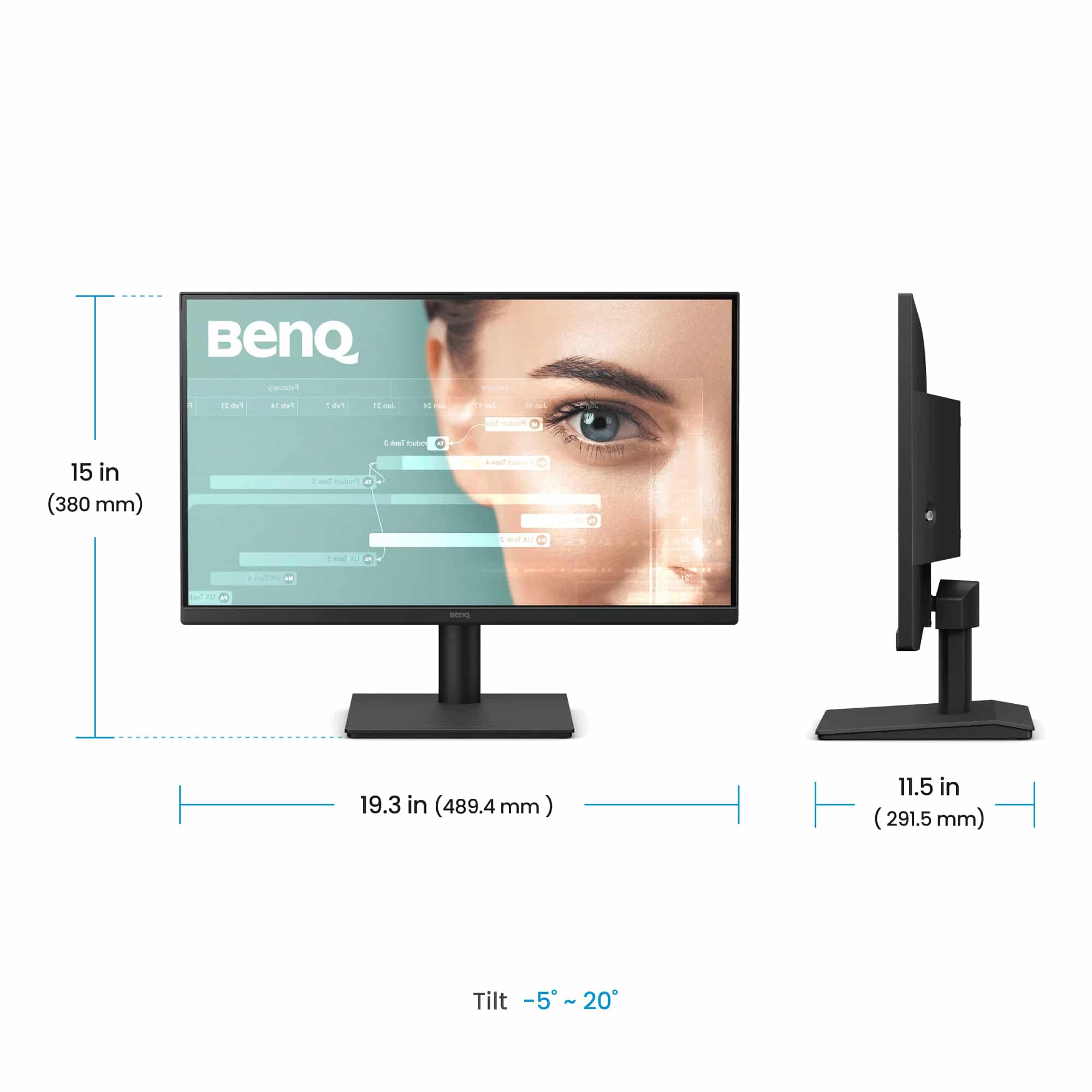 BenQ GW2291 Monitor - Afbeelding 4